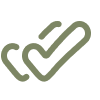 Abstract checkmark design on black background.